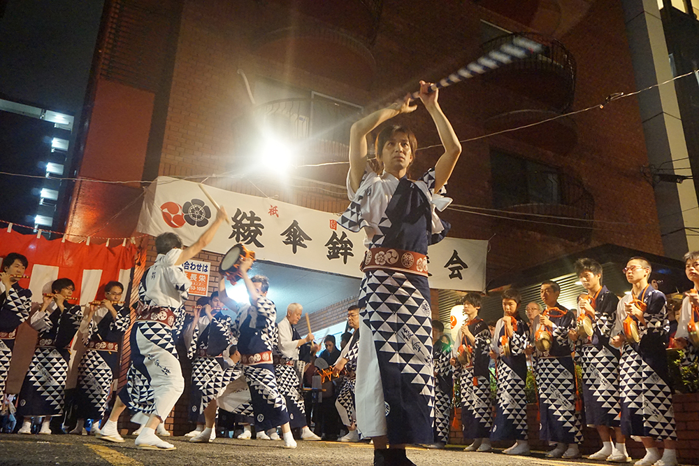綾傘棒振り囃子