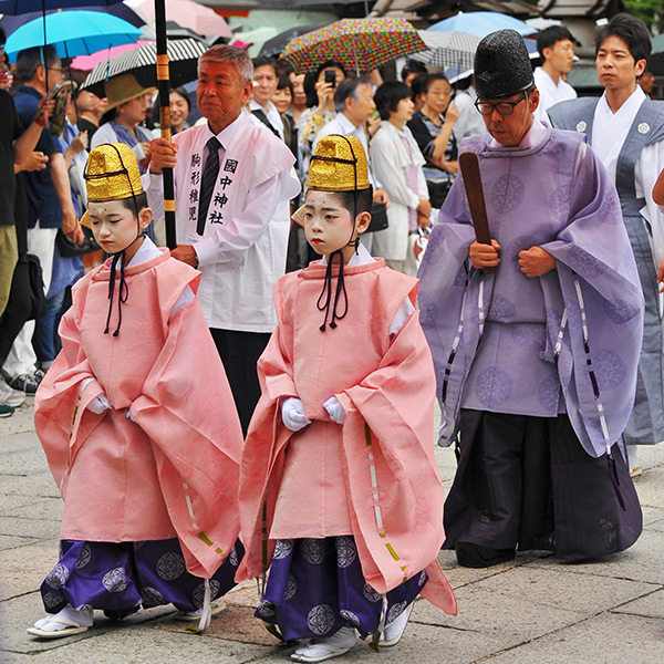 久世駒形稚児社参