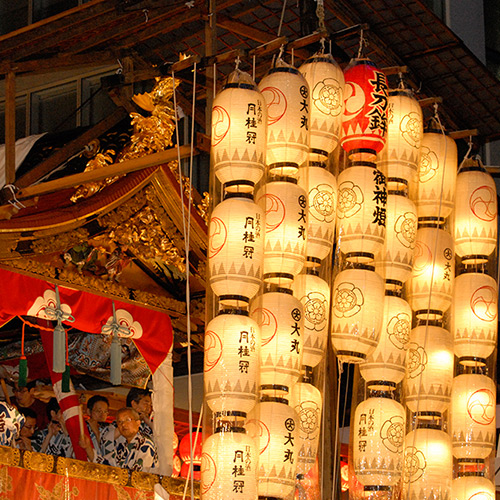 長刀鉾の駒形提灯