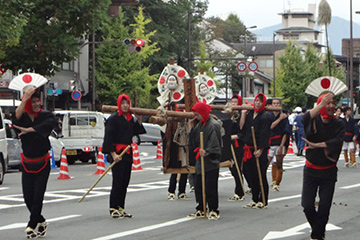 徳川城使上洛列