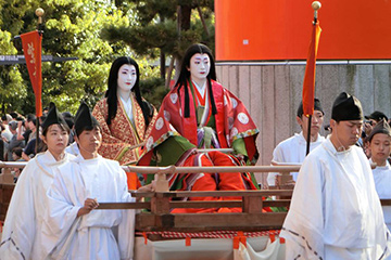 平安時代婦人列 紫式部と清少納言