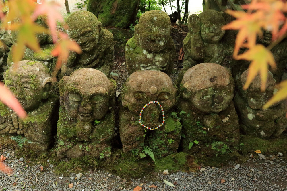 お地蔵さん達の秋