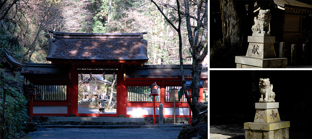貴船神社（奥宮）・狛犬
