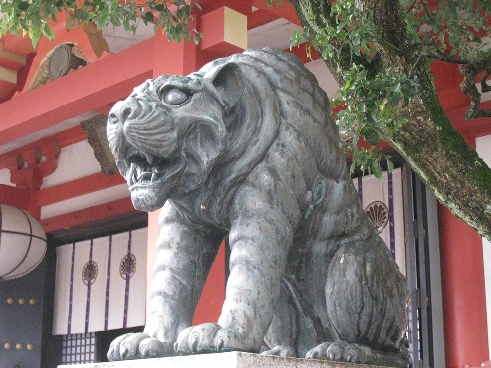 阿吽の虎（阿）