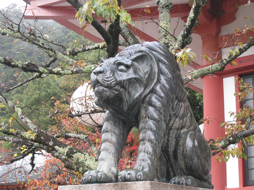 阿吽の虎（吽）