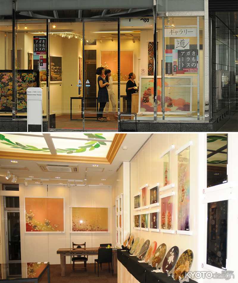 きもの ガラスアート　祇園祭特別個展