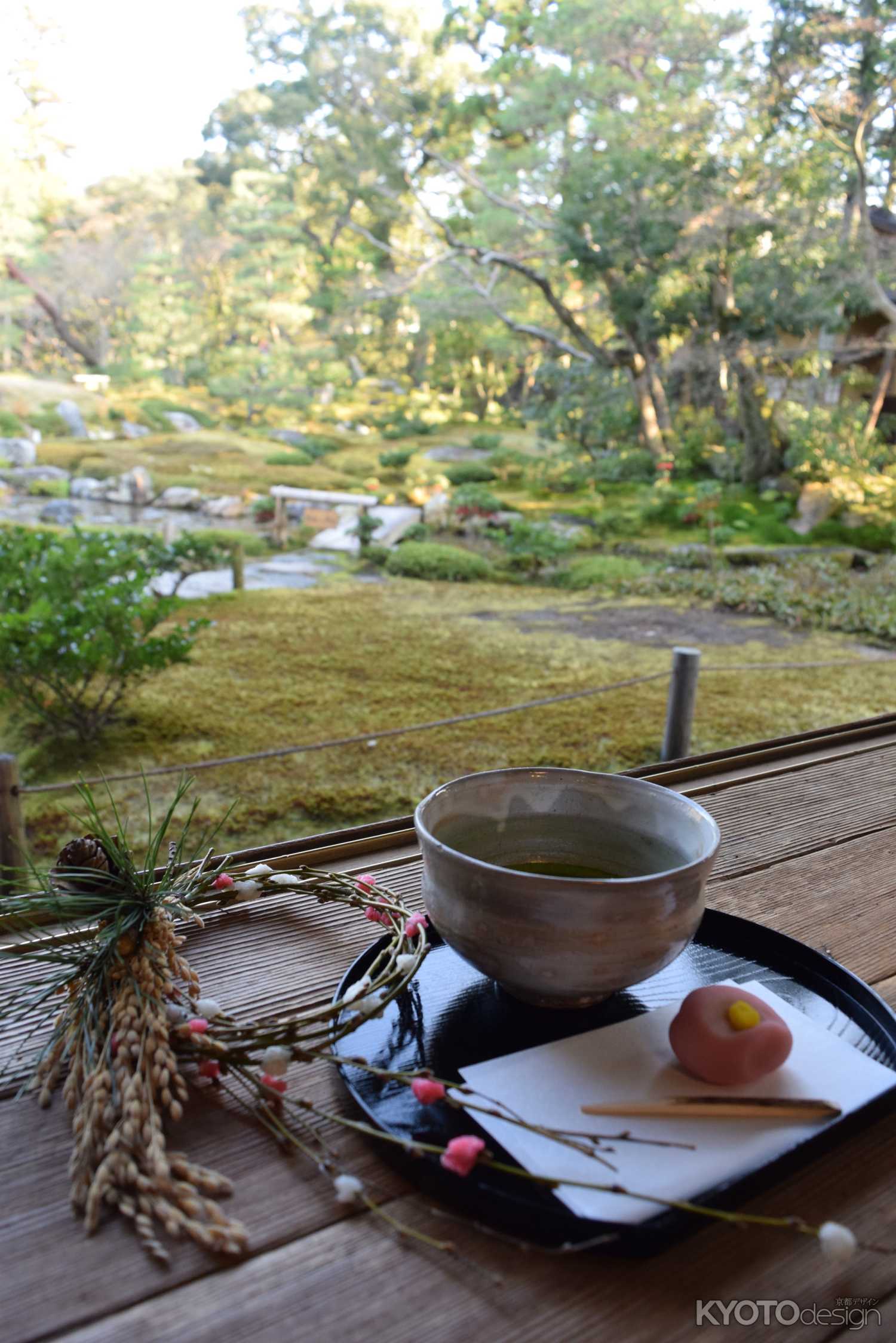 季節のしつらえと限定茶菓子席