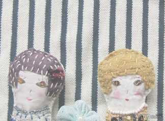 ふわふわクリスマスミニバッグ作り