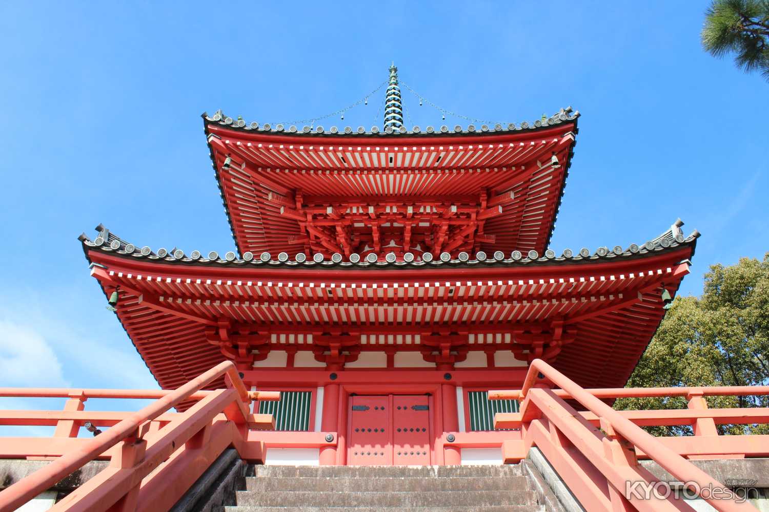 大覚寺　心経宝塔