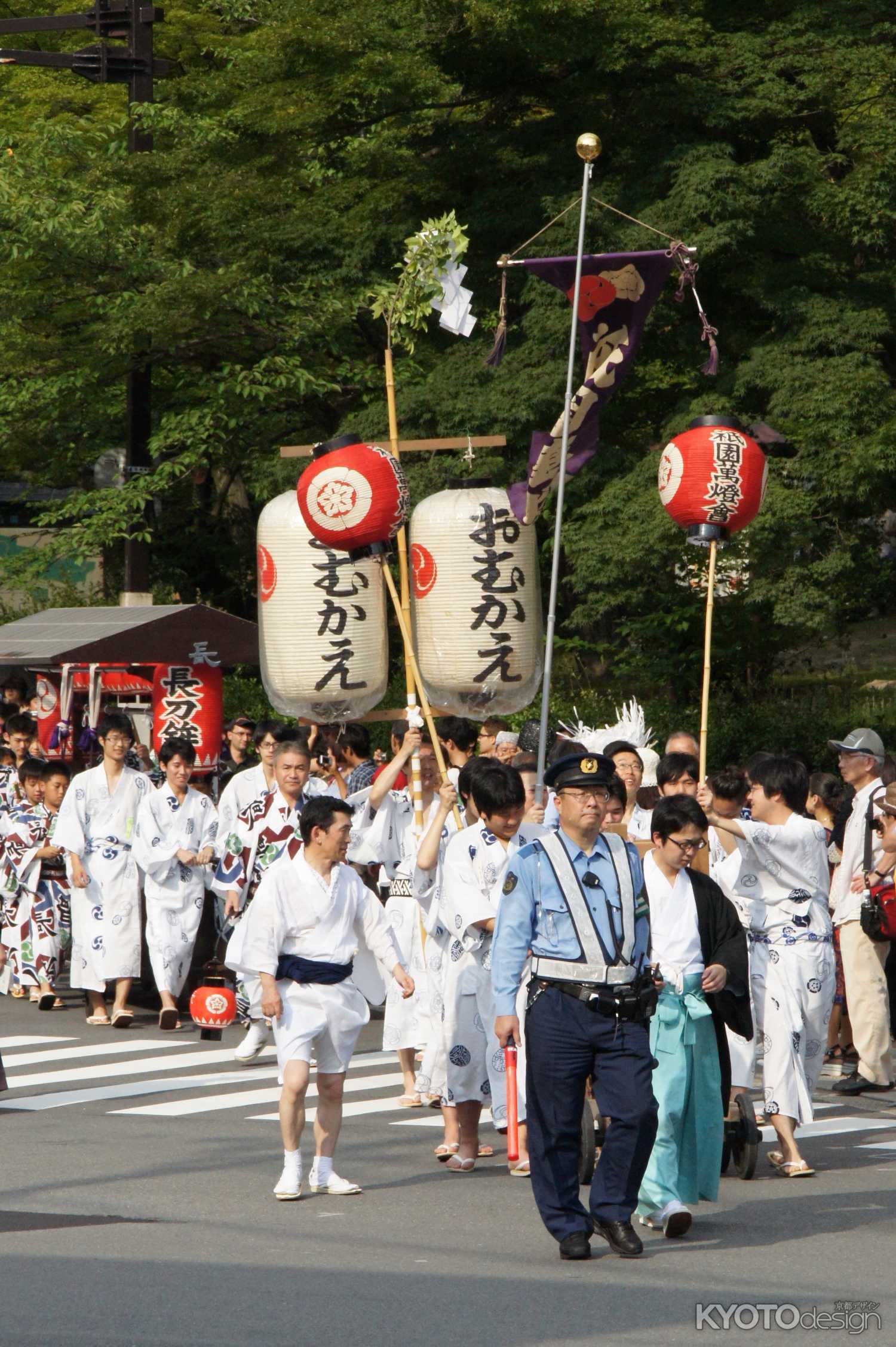 祇園祭 お迎え提灯