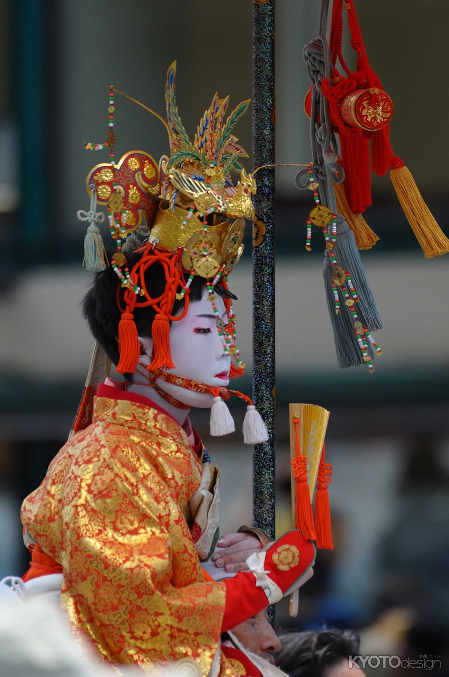 祇園祭 長刀鉾稚児社参