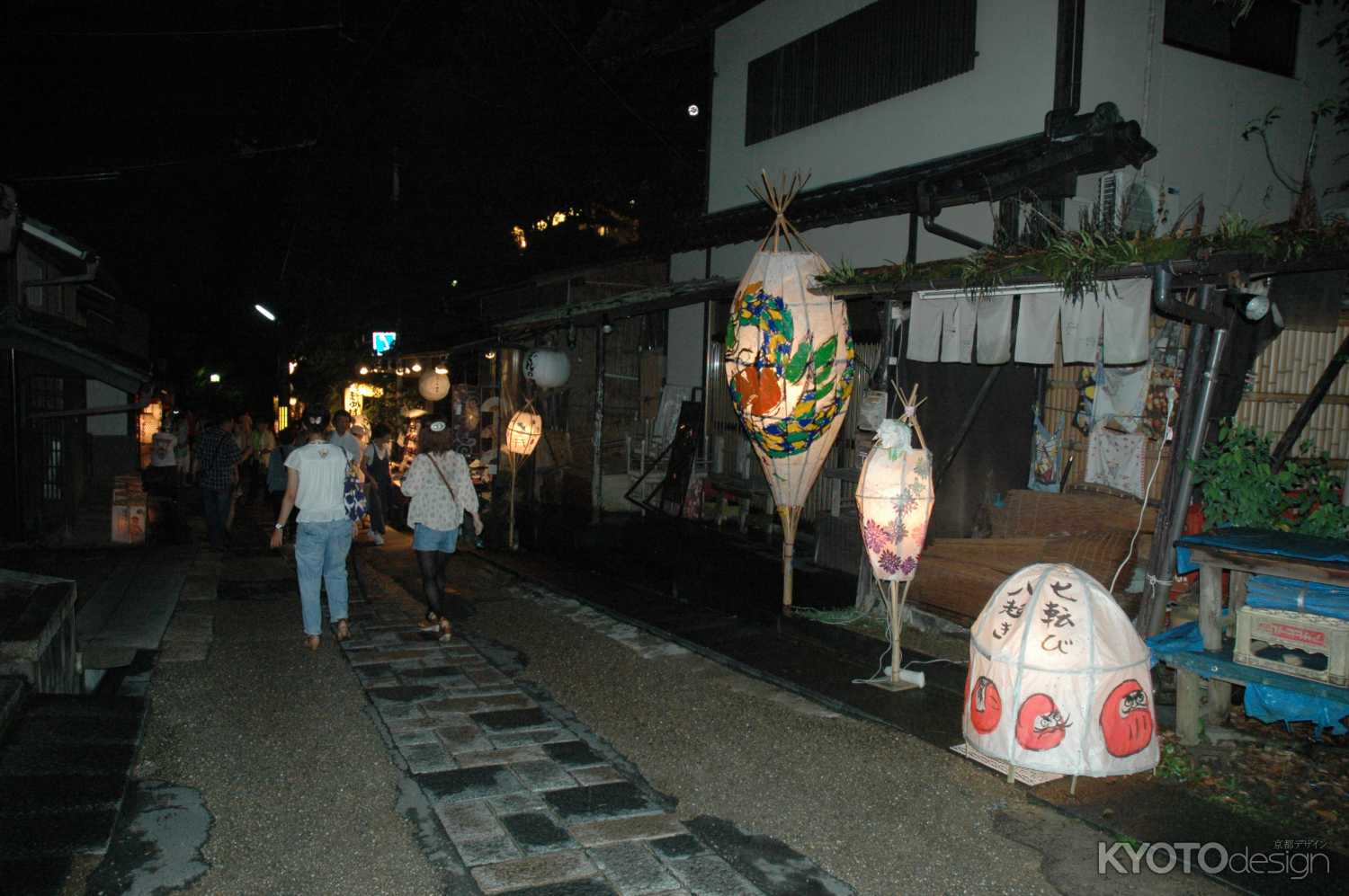 愛宕古道街道灯し