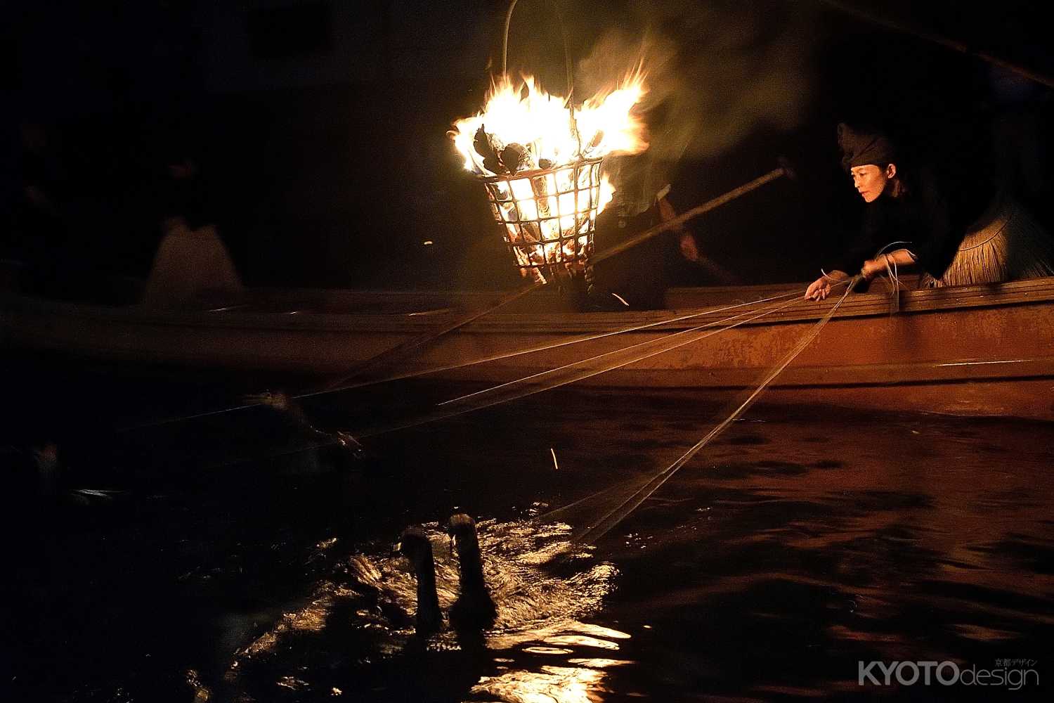 川辺の手さばき