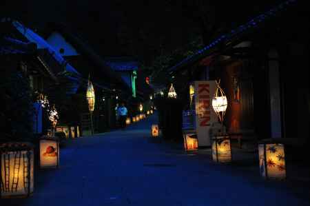 愛宕古道街道灯し