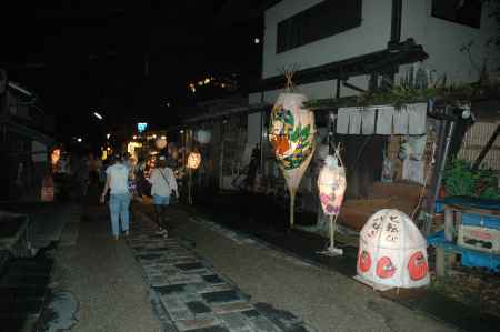 愛宕古道街道灯し