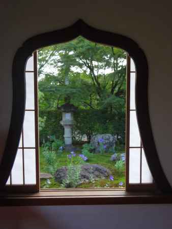 桔梗を愛でる特別拝観