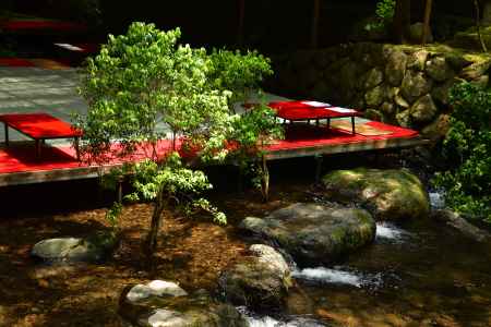 貴船の川床