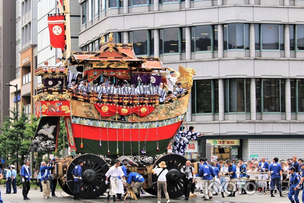 祇園祭2019、前祭山鉾巡行、船鉾