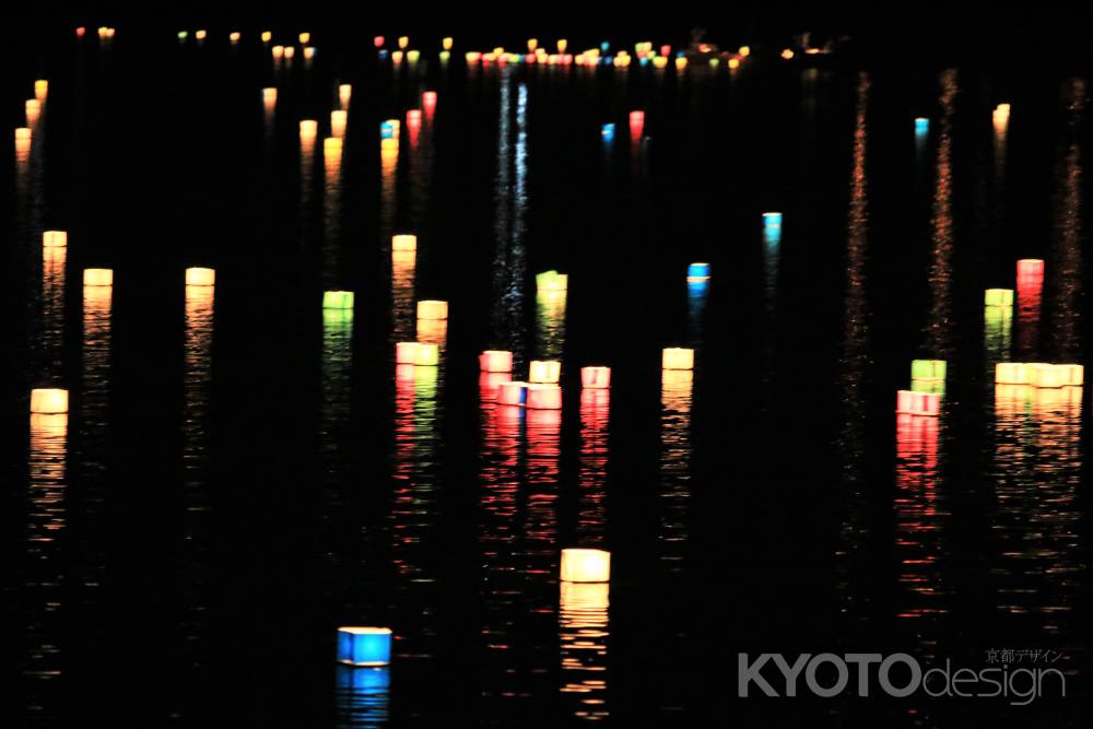 広沢池灯籠流し2019