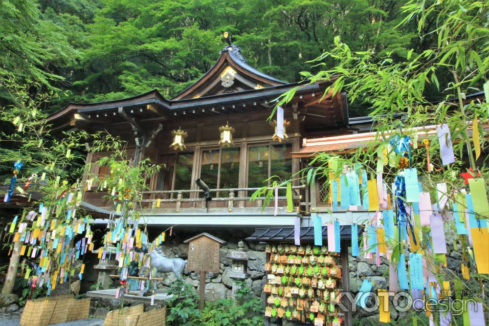 貴船神社七夕飾り2021