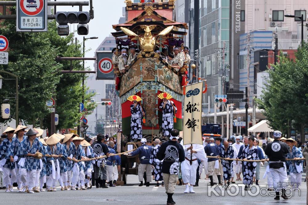 船鉾巡行2022
