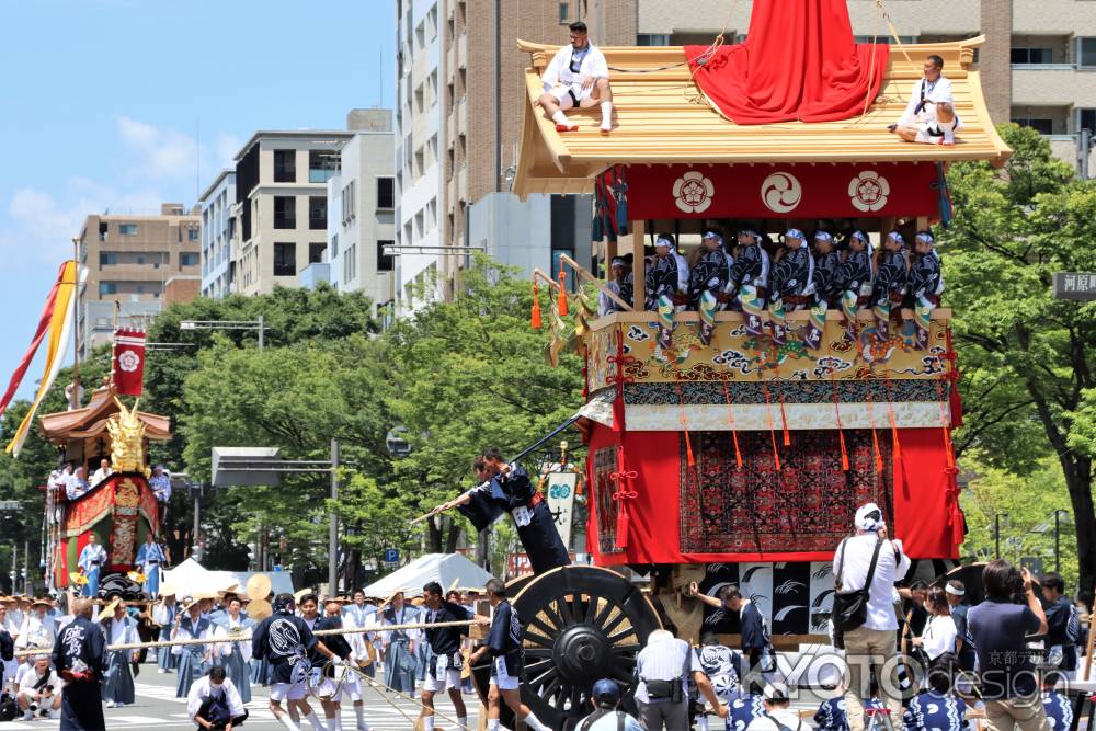 祇園祭、鷹山巡行2022