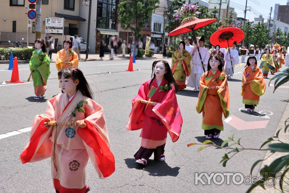 葵祭の行列2023-2