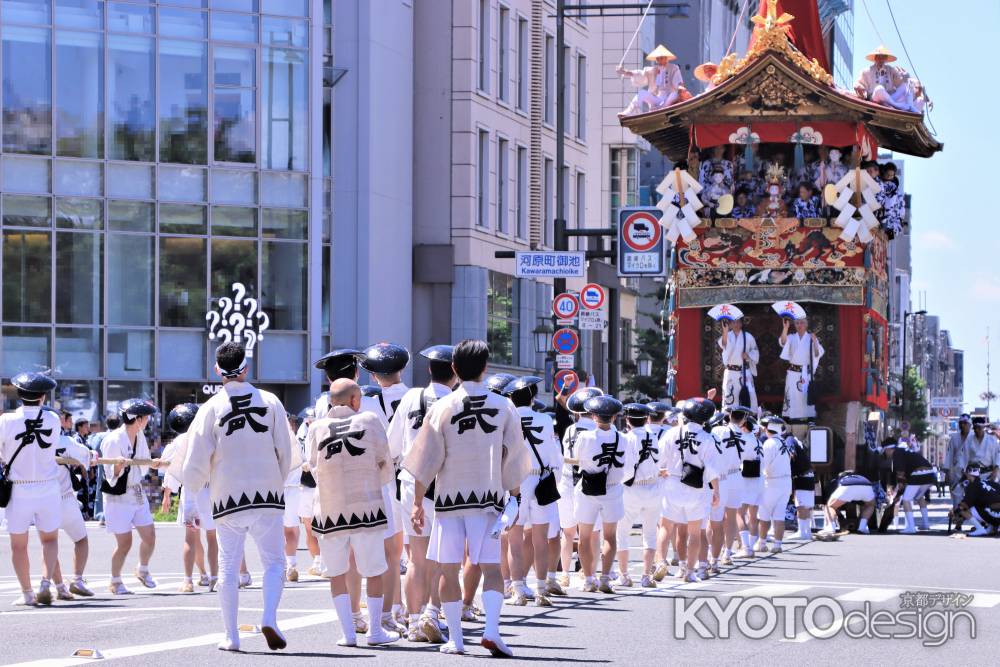 祇園祭前祭巡行2023長刀鉾１