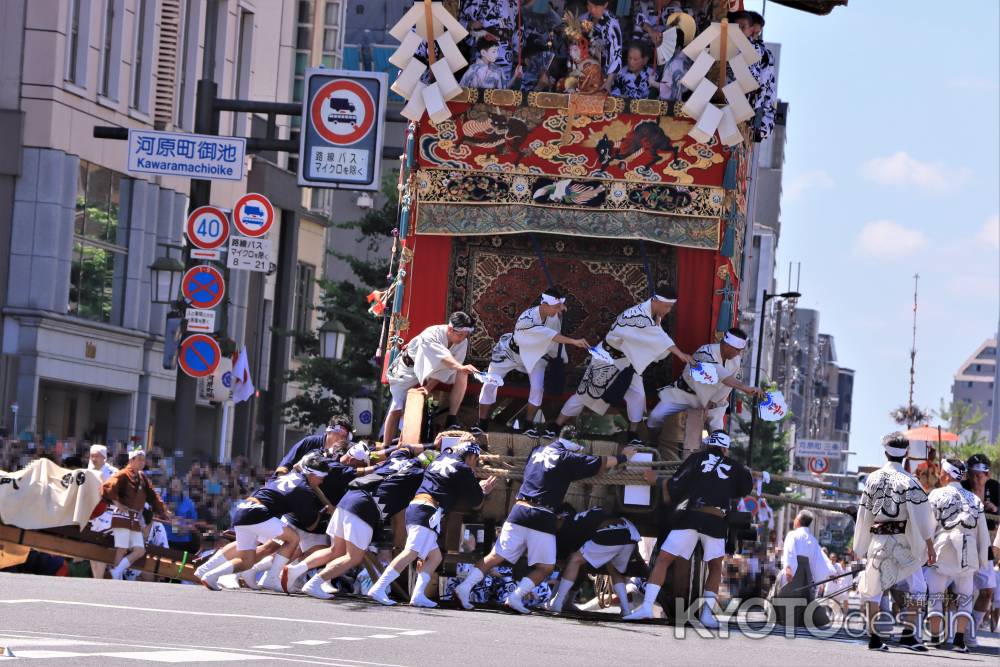 祇園祭前祭巡行2023長刀鉾２