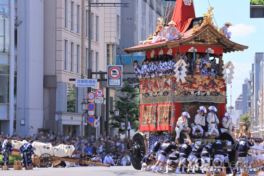 祇園祭前祭巡行2023長刀鉾３