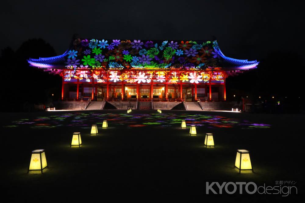 平安神宮奉納ライトアップ