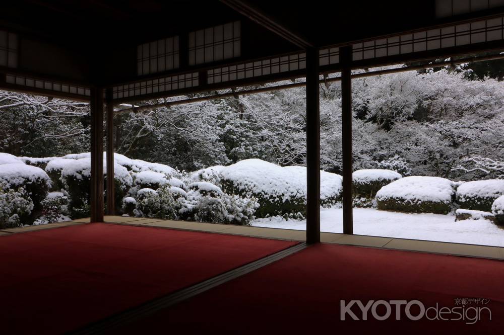 雪の詩仙堂2023