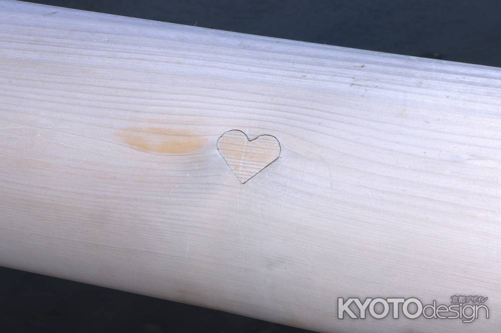 三条大橋のハート