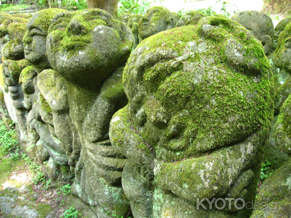 可愛らしい顔の羅漢さん