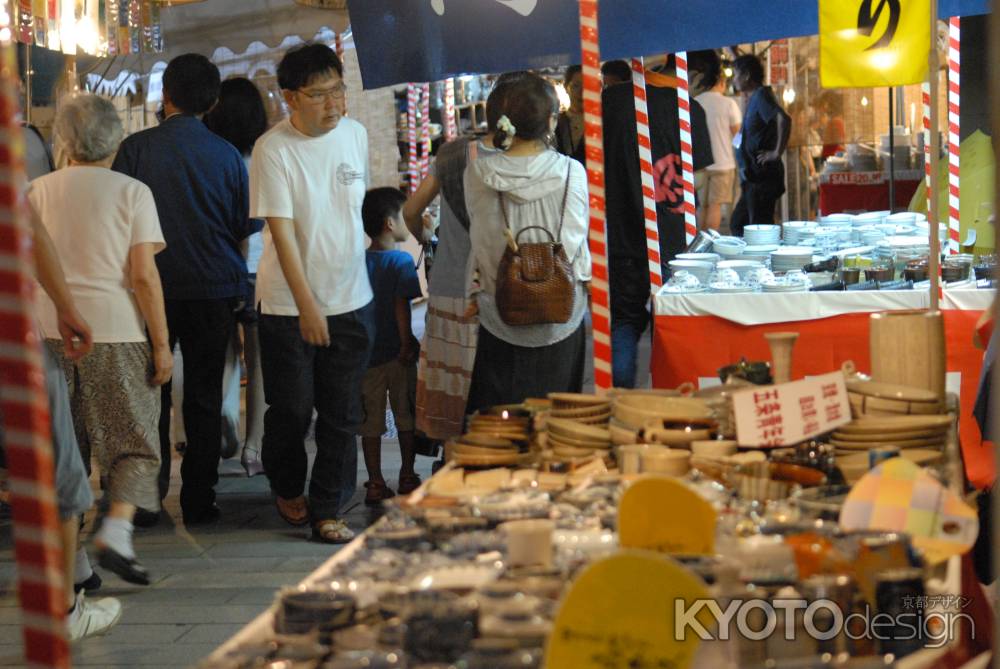 五条坂陶器まつりの出店
