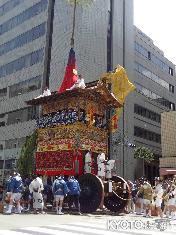 祇園祭2019　北観音山　辻回し