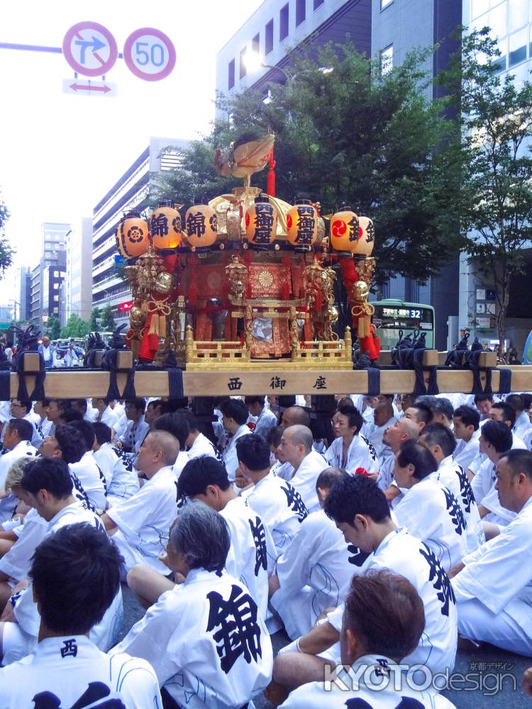 祇園祭2019　還幸祭　西御座神輿渡御