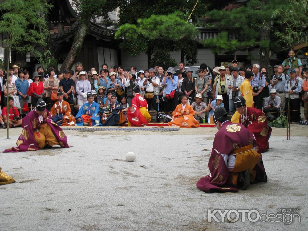 白峯神宮 七夕の蹴鞠
