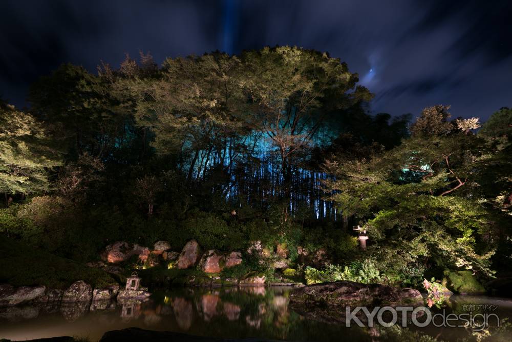 青蓮院秋のライトアップ