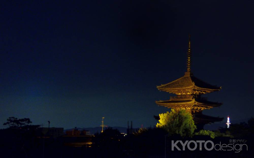 The京都・八坂の塔