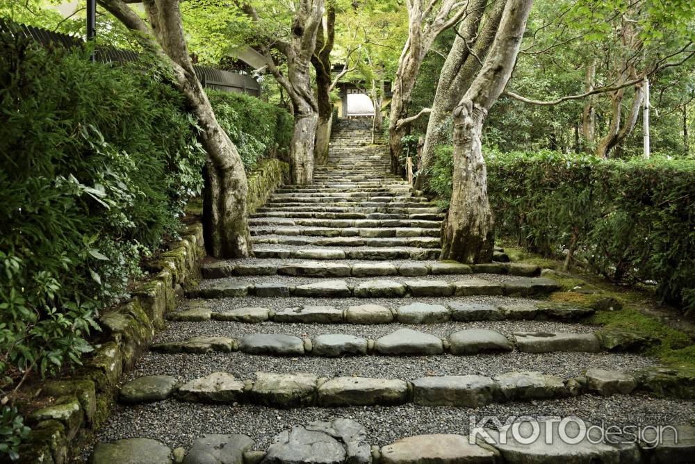 寂光院・アプローチ
