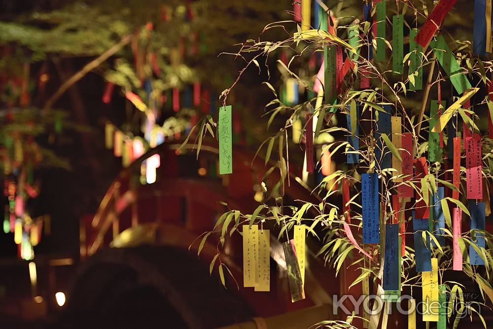 京の七夕　北野天満宮（７）