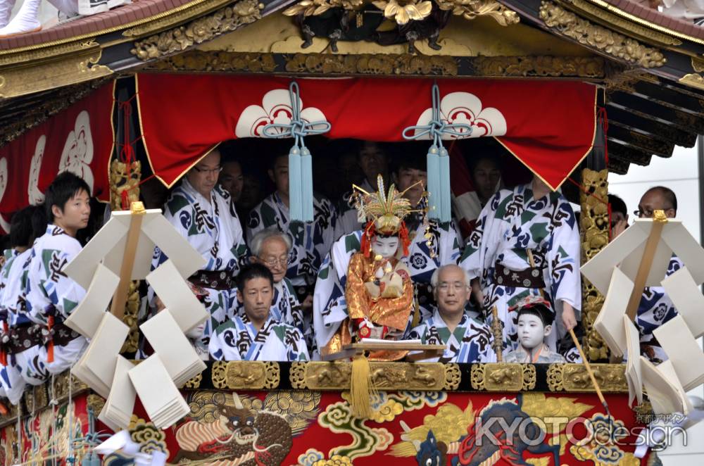 長刀鉾＃４（注連縄切り）