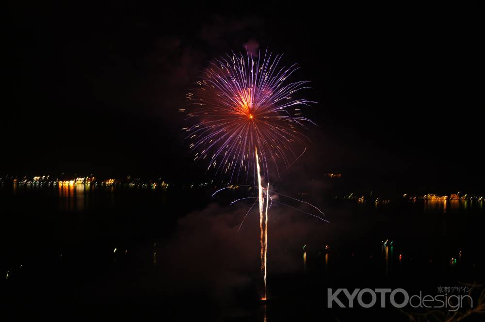 天橋立　ふゆ花火＿２