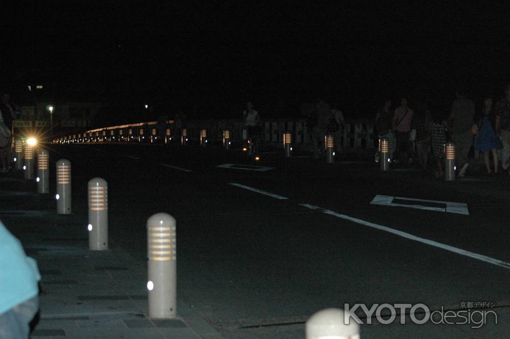 夜の渡月橋