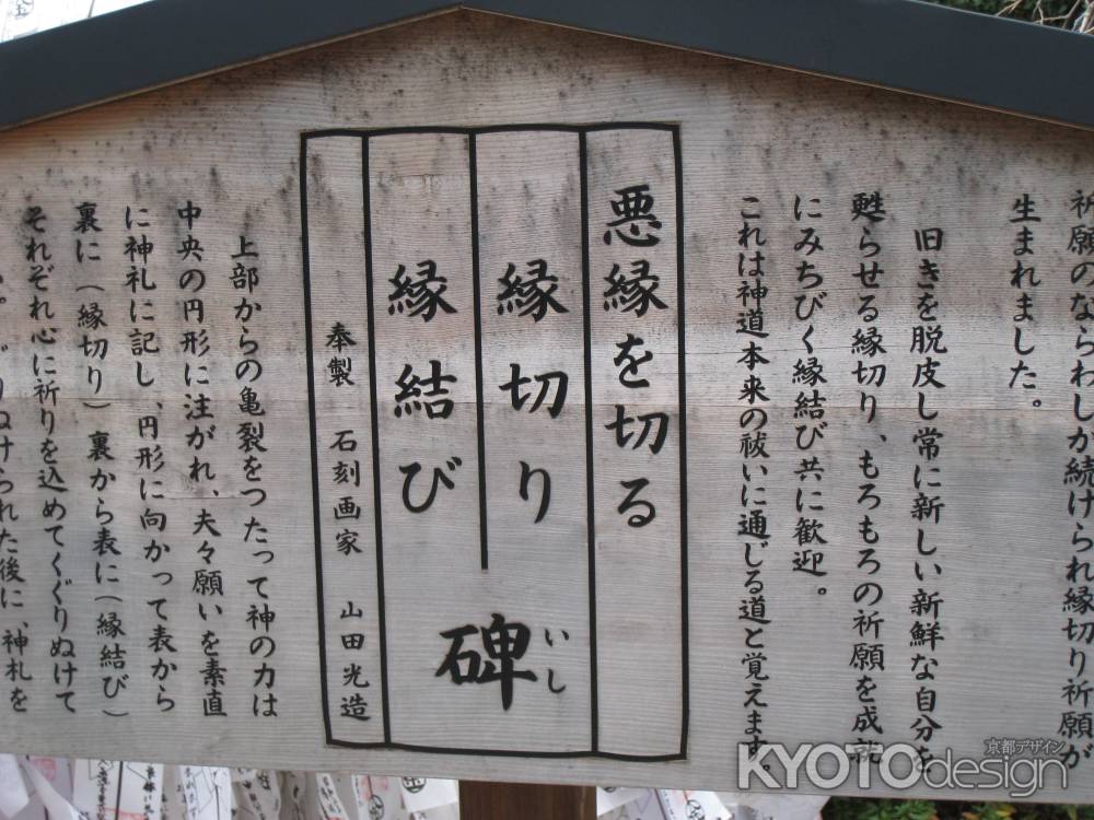 安井金比羅神社 木札
