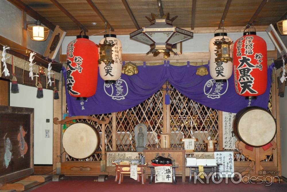 大黒天本殿の中