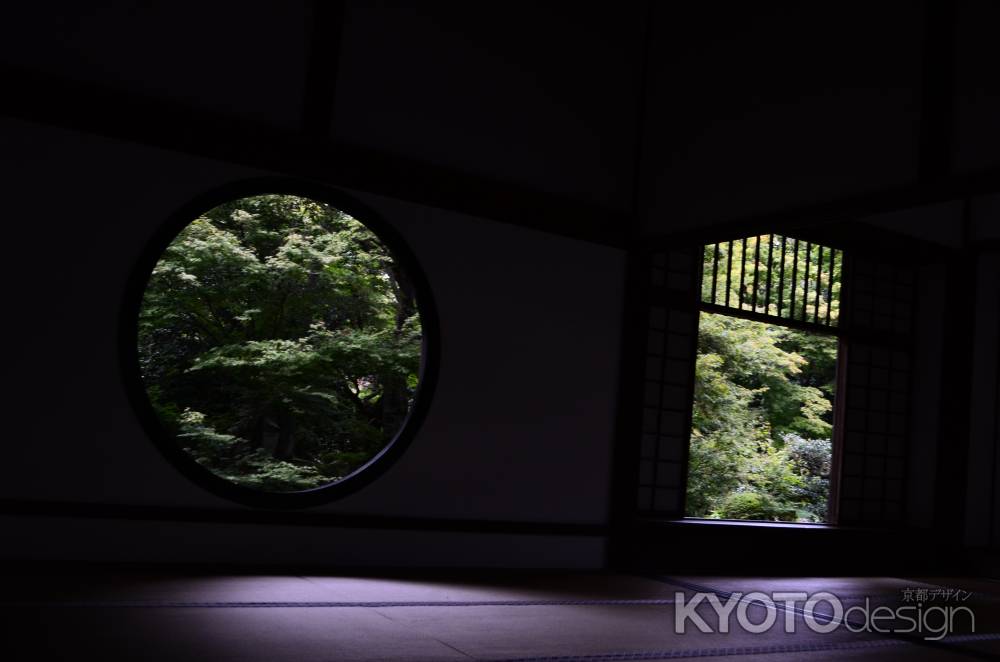 源光庵、悟りと迷いの窓