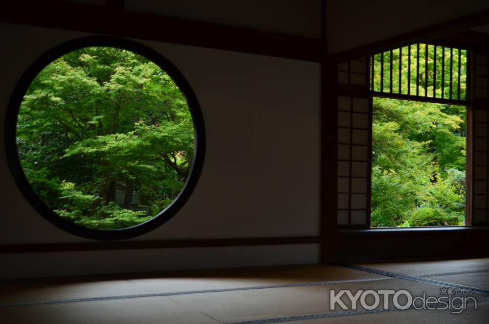 源光庵、悟りと迷いの窓2