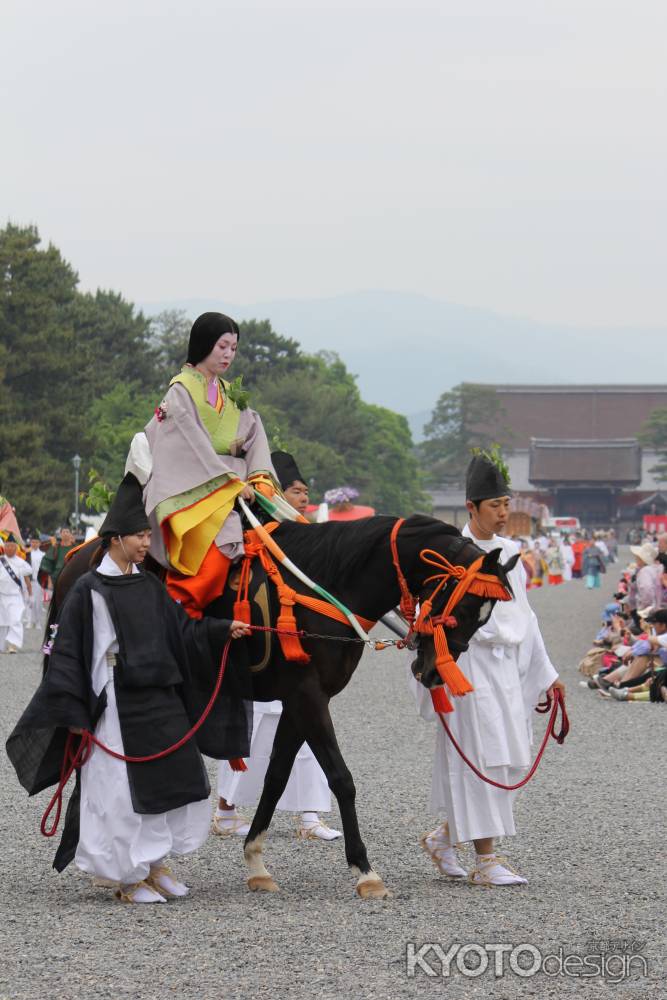 葵祭 駒女